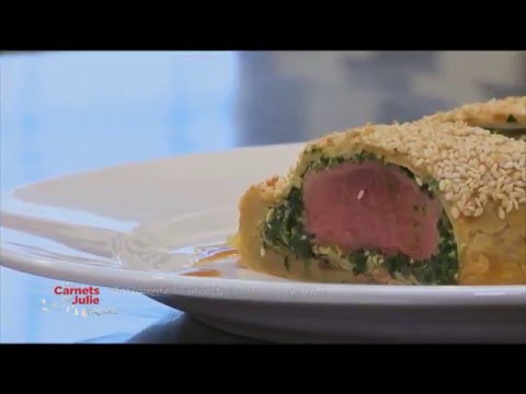 Video Noisette d'agneau en croûte de Sésame du Chef Philippe Hardy