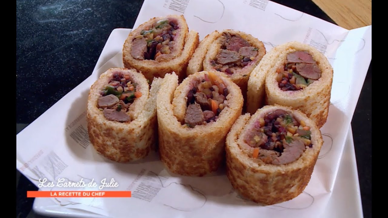 Video Bread-Maki cru au saumon de Thierry Marx