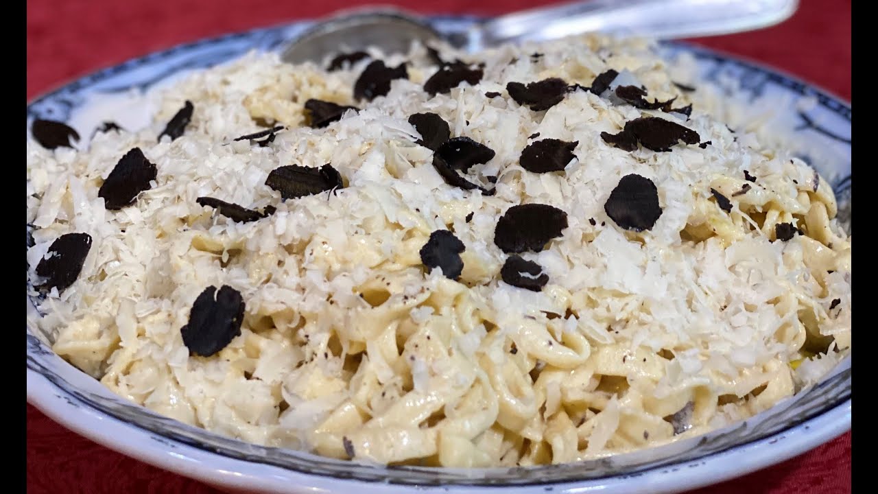 Video Tagliatelles aux truffes d’Angélique