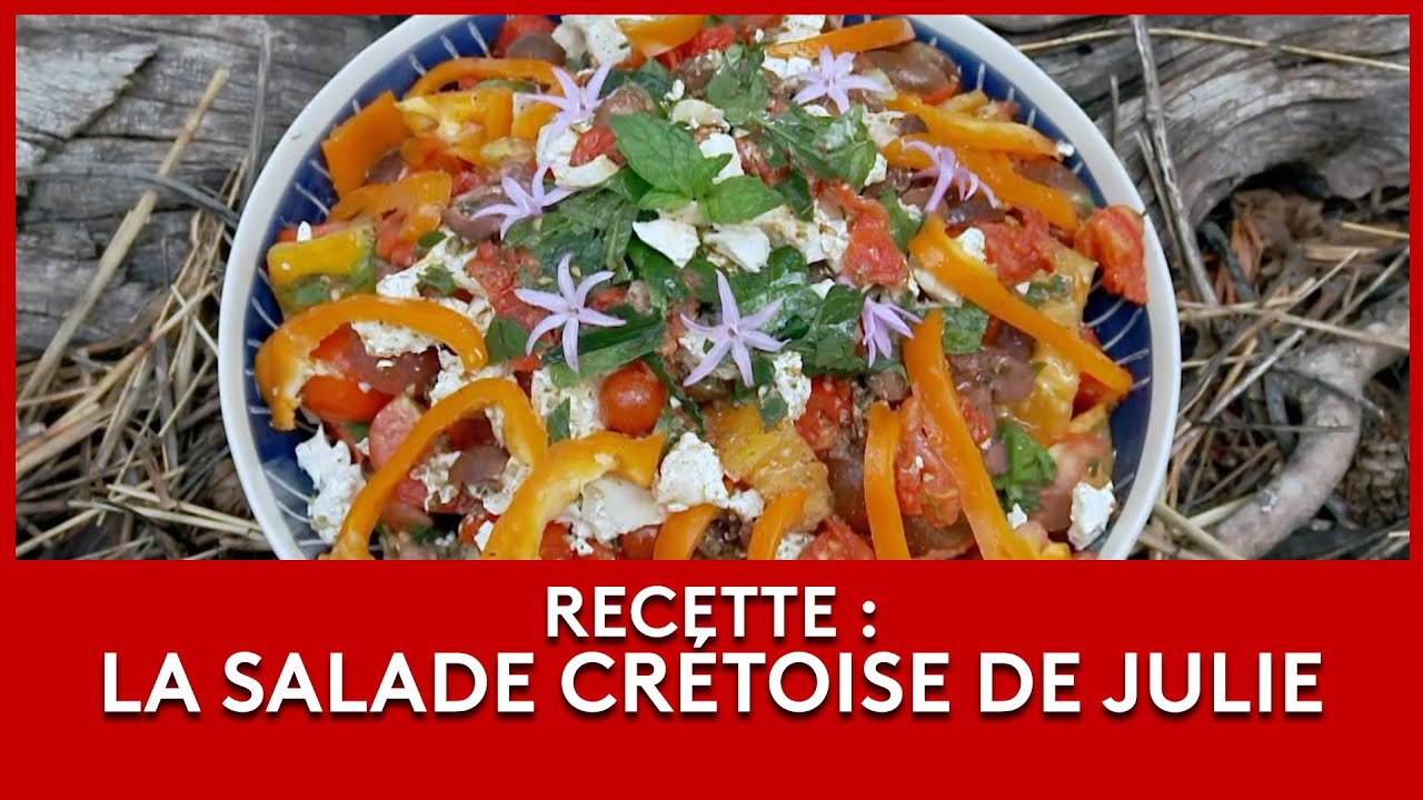 Video Salade crétoise de Julie