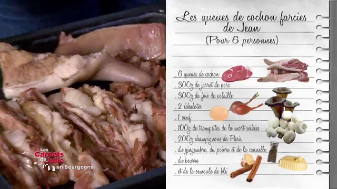 Video Les queues de cochon farcies de Jean 