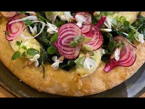 Video Focaccia chèvre épinards d’Amandine Chaignot