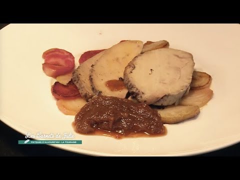 Video Foie gras de canard et chutney de rhubarbe de Gabriel et Olivia