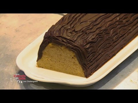 Video Le nontronnais (bûche aux châtaignes) de Brigitte et Andrée - Recette extraite des Carnets de Julie