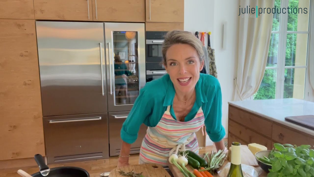 Video Risotto aux légumes de printemps