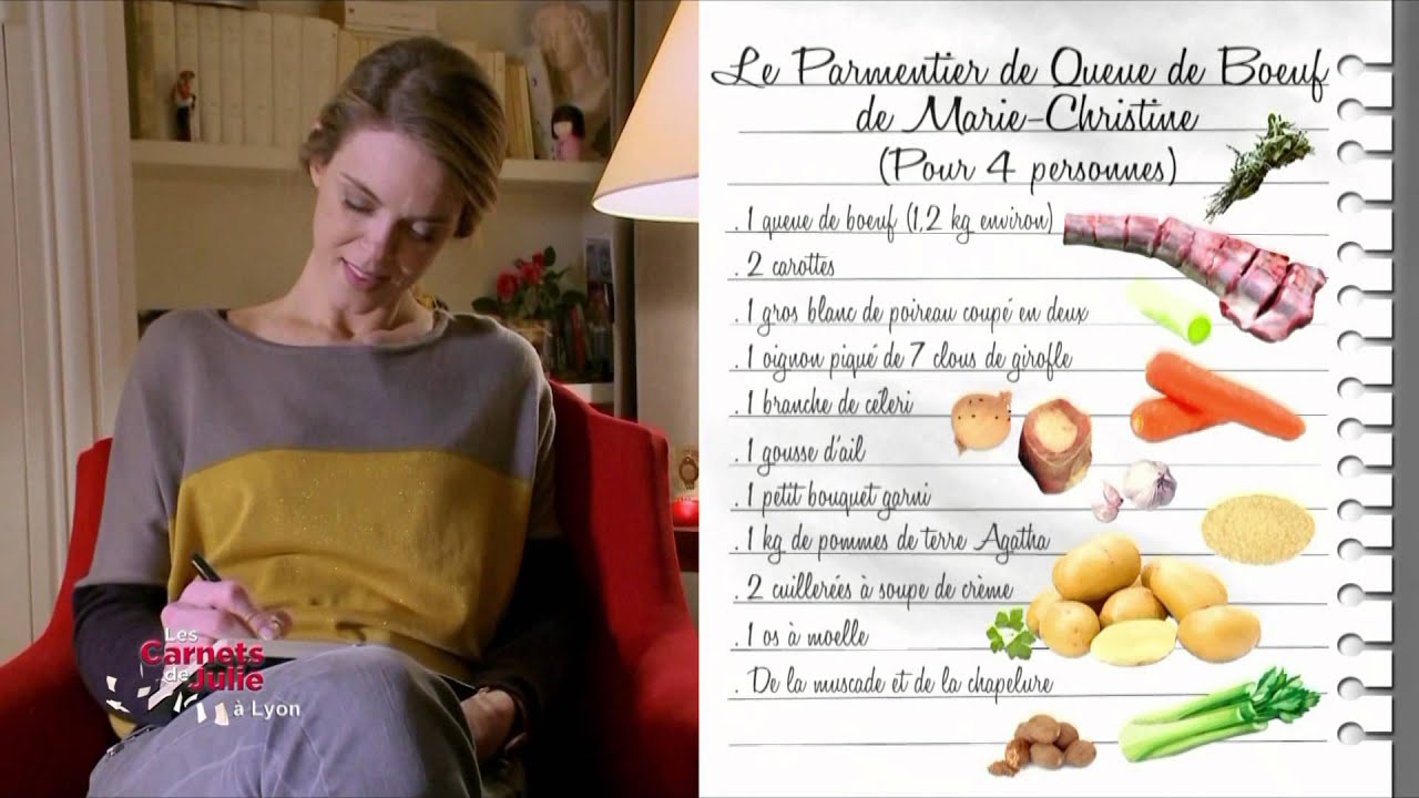 Video Parmentier de queue de bœuf de Marie-Christine