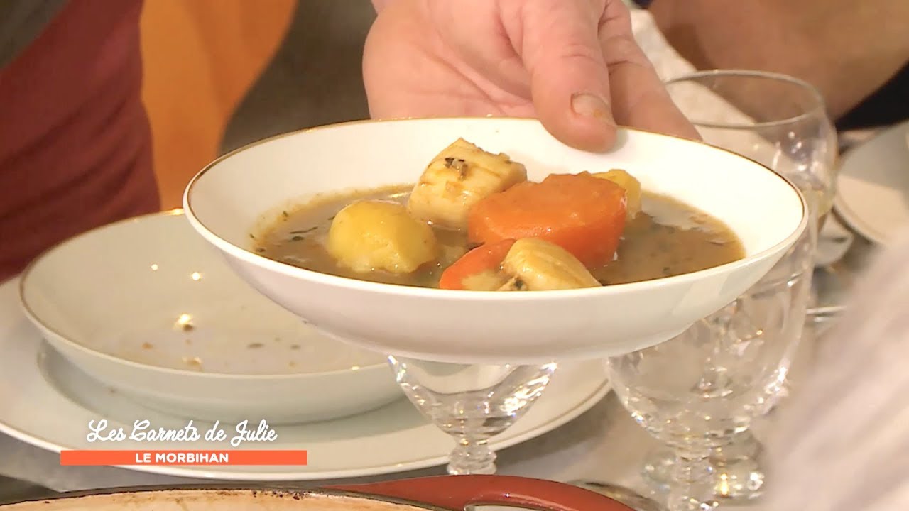 Video Ragoût de Saint-Jacques au fumet d’étrilles de Bertrand 