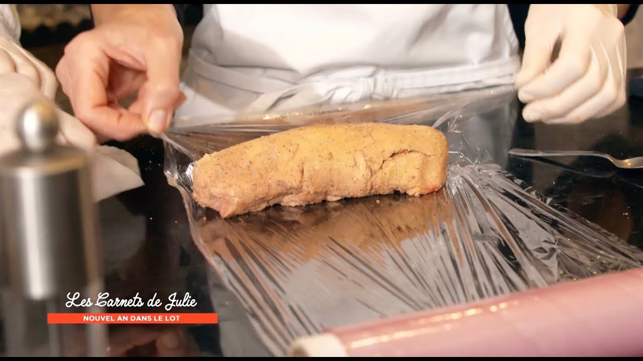 Video Foie gras cru cuit au sel de Patrick Duler