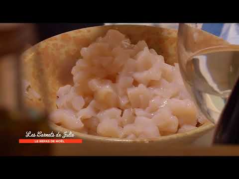 Video Tartare de Saint-Jacques au gingembre, poires et avocat de Julie