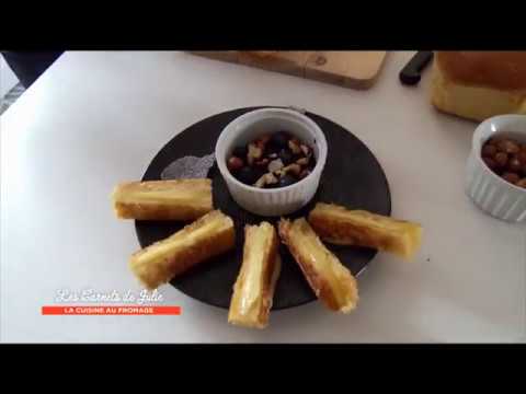 Video Croque-Monsieur au Bethmale et purée de myrtilles de Quitterie