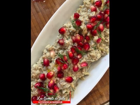 Video Caviar d'aubergines à la libanaise de Julie