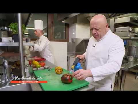 Video Petits légumes farcis aux herbes potagères de Thierry Marx