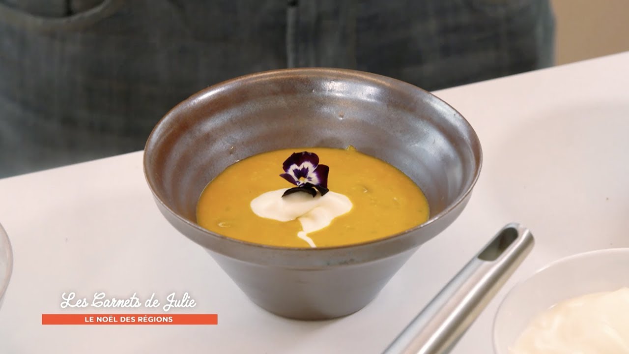 Video Velouté de courges à l’andouille de Philippe David