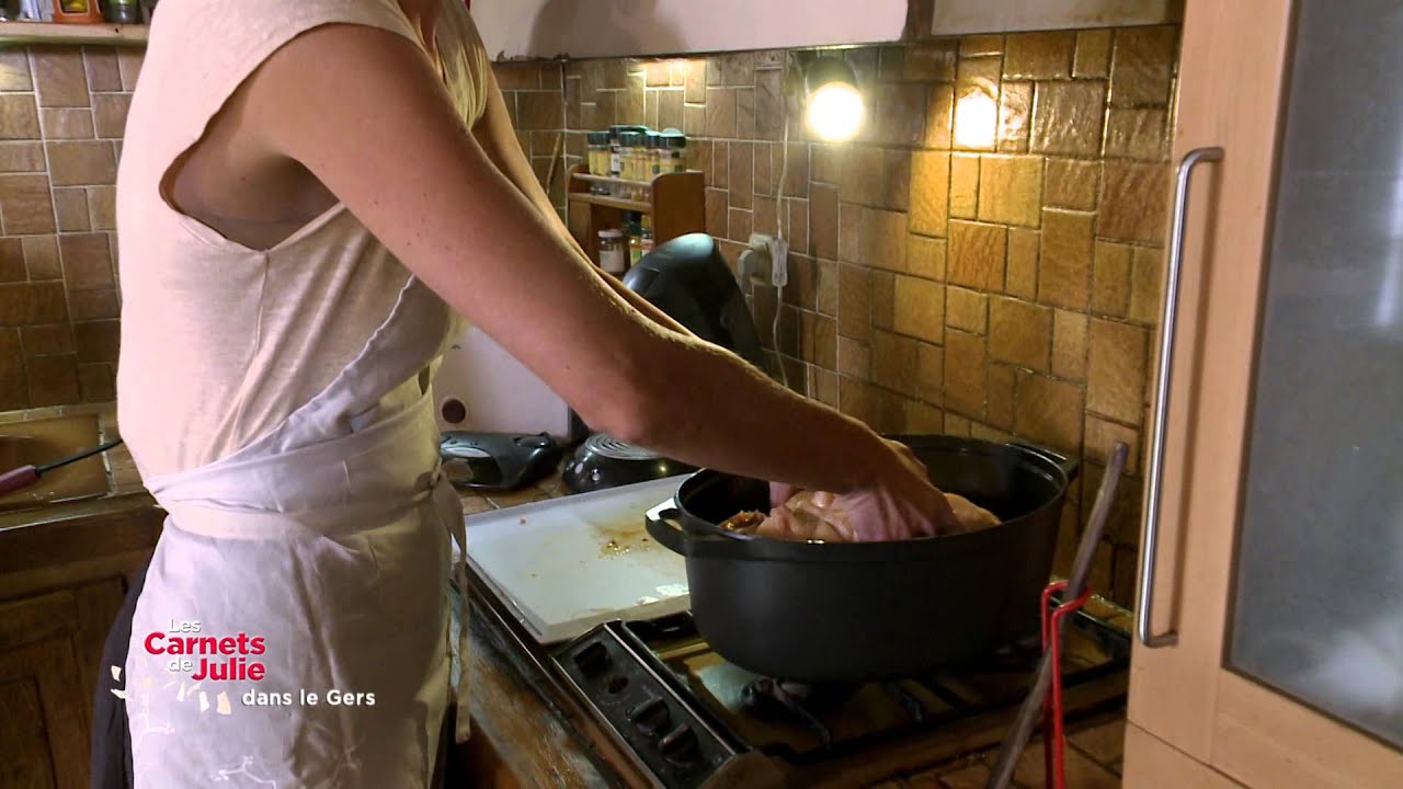 Video Le canard farci au foie gras de Lucie