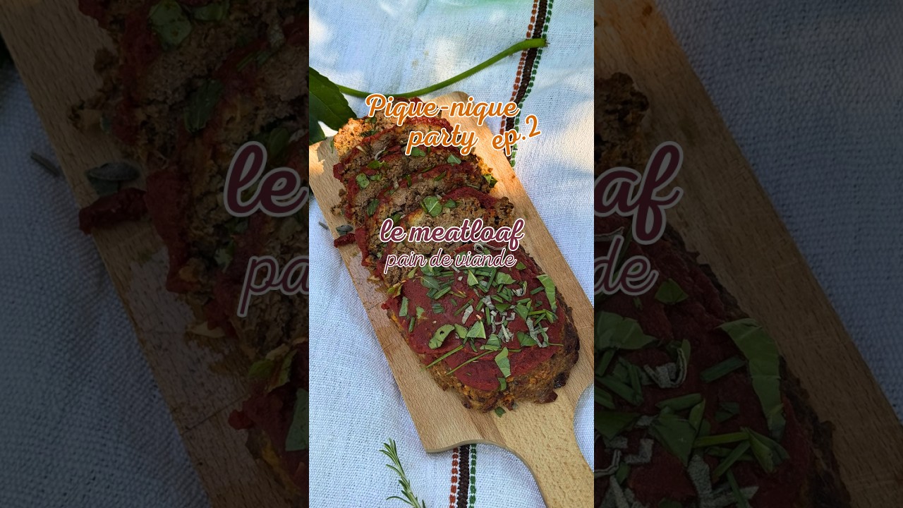 Video Meatloaf aux tomates séchées