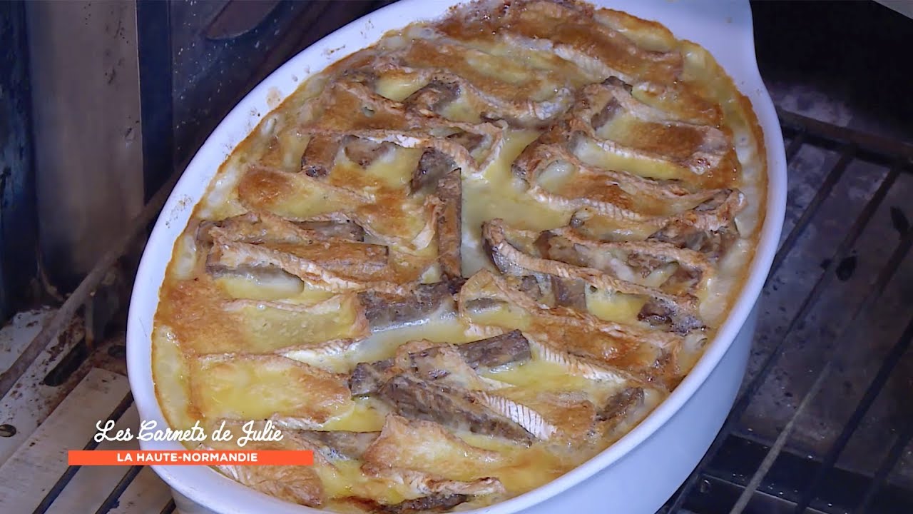 Video Gratin d’andouille au camembert de Marc 