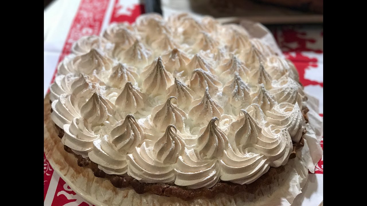 Video Tarte à la rhubarbe meringuée de Christine Ferber