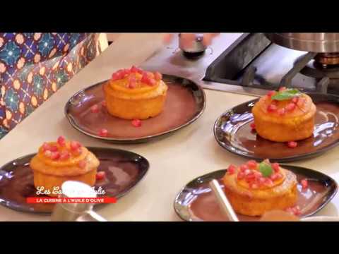 Video Gâteau à l’orange, huile d’olive et safran de Julie