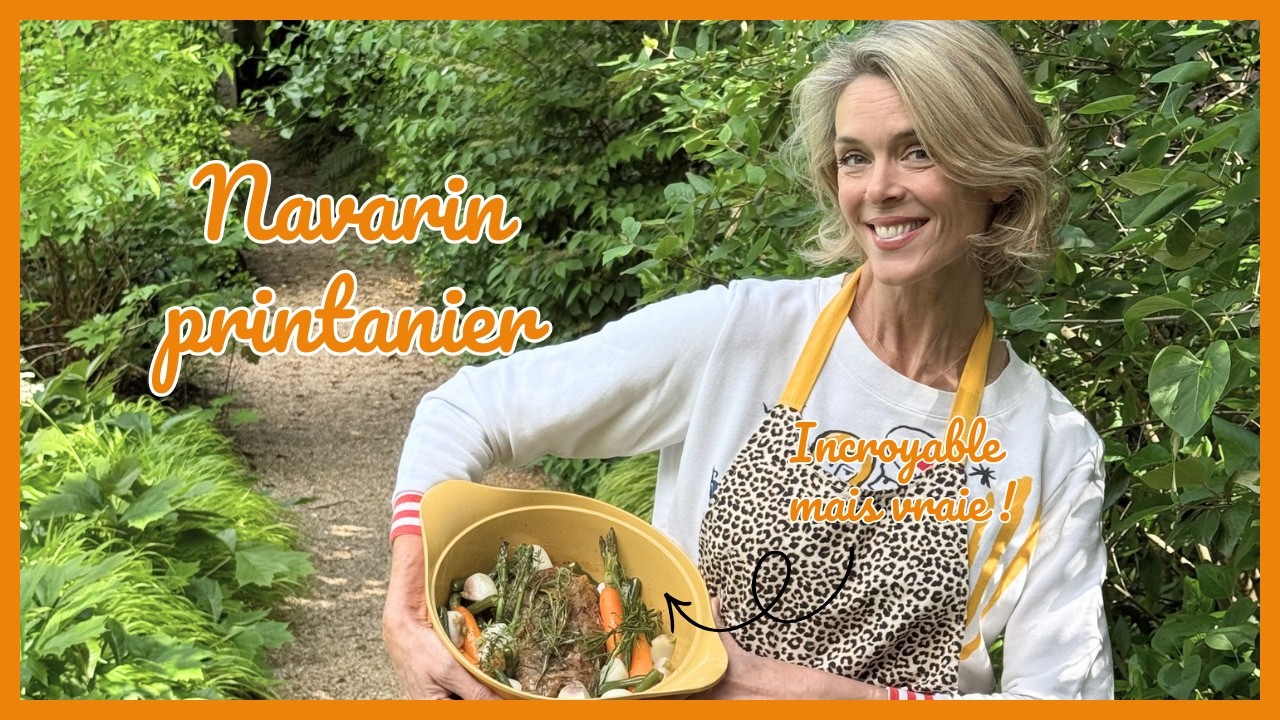 Video Navarin d'agneau aux légumes de printemps